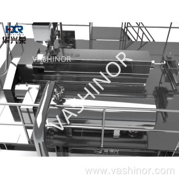 Spun melt SMS nonwoven machine